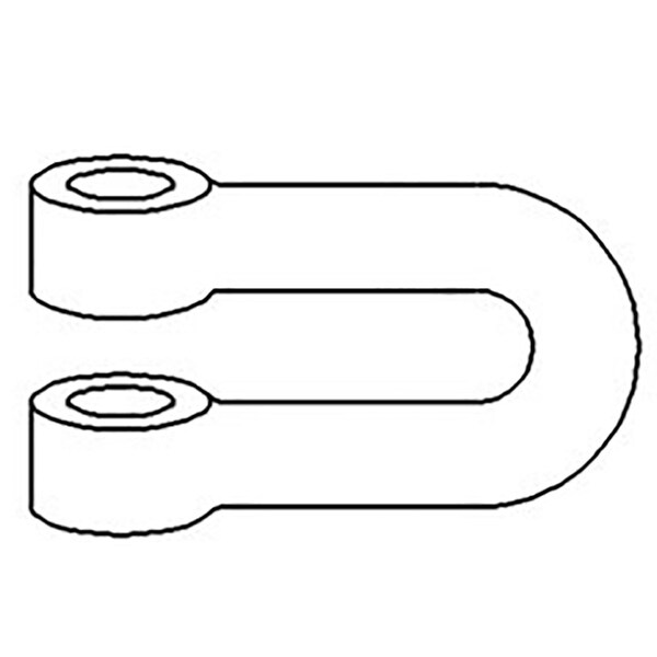 Aftermarket Check Chain Clevis Fits Ford/Fits New Holland 2000 2600 2610 3100 3600 C5NNA945C - main